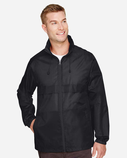 Team 365 Unisex Zone Protect Lightweight Jacket TT73 #colormdl_Black
