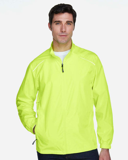 CORE365 Men's Techno Lite Motivate Unlined Lightweight Jacket 88183 #colormdl_Safety Yellow