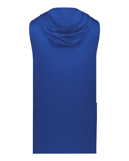 Holloway Unisex CoolCore® Sleeveless Hooded T-Shirt 222590 #color_Royal
