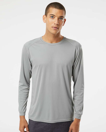 Paragon Unisex Long Islander Performance Long Sleeve T-Shirt 210 #colormdl_Medium Grey