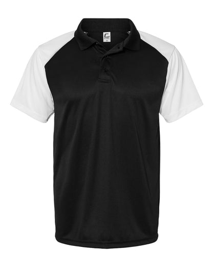 C2 Sport Sport Polo 5903 #color_Black/ White