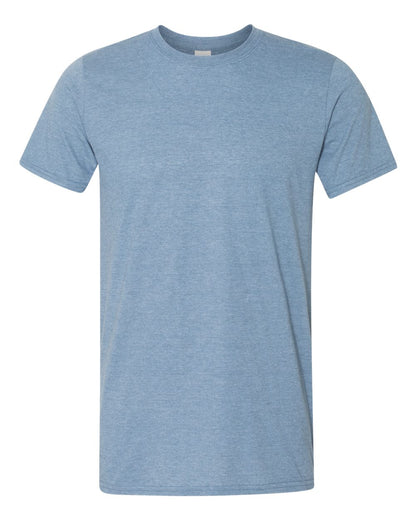 Gildan Unisex Softstyle® T-Shirt 64000 #color_Heather Indigo