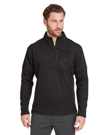 Spyder Men's Constant Canyon Quarter-Zip Pullover S18068 #colormdl_Black