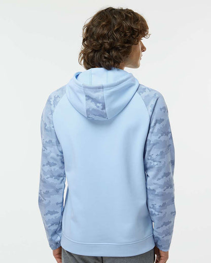 Paragon Unisex Tahoe Camo Fleece Hooded Sweatshirt 306 #colormdl_Blue Mist