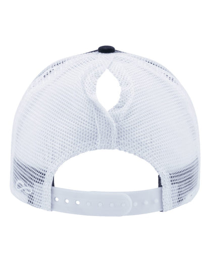 Infinity Her Women's Modern Trucker Cap CHARLIE #color_Black/ White