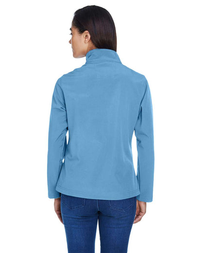 Team 365 Women's Leader Soft Shell Jacket TT80W #colormdl_Sport Light Blue