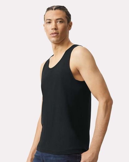 American Apparel Fine Jersey Tank 2408 #colormdl_Black