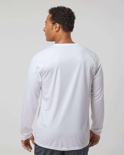 Holloway Men's Momentum Long Sleeve T-Shirt 222822 #colormdl_White