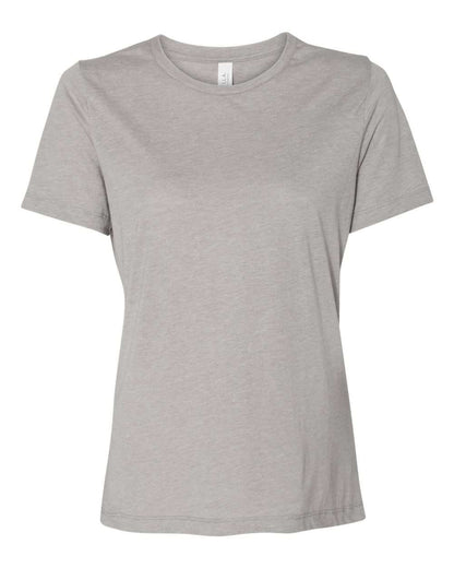 BELLA + CANVAS Women’s Relaxed Fit Triblend Tee 6413 #color_Athletic Grey Triblend