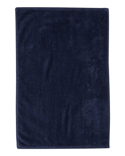 Q-Tees Deluxe Hemmed Hand Towel T300 #color_Navy