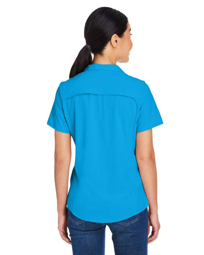 CORE365 Women's Ultra UVP® Marina Shirt CE510W #colormdl_Electric Blue