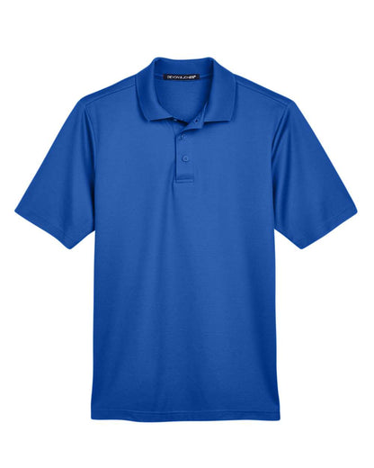 Devon & Jones Men's CrownLux Performance® Plaited Polo DG20 #color_True Royal