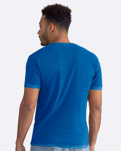 Next Level Soft Wash T-Shirt 3600SW #colormdl_Washed Royal