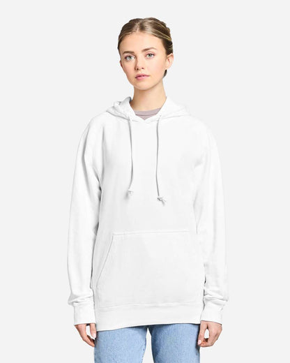 Lane Seven Unisex Vintage Raglan Hooded Sweatshirt LST004 #colormdl_Vintage White
