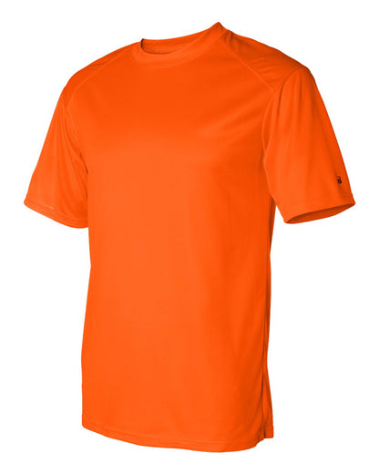 Badger B-Core Sport Shoulders T-Shirt 4120 #color_Safety Orange