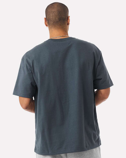 BELLA + CANVAS Unisex 7.5 oz Heavyweight Tee 4610 #colormdl_Vintage Navy