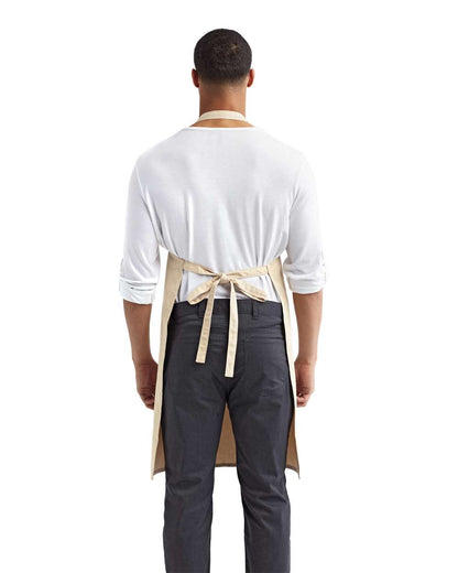 Artisan Collection by Reprime Organic Cotton Bib Apron RP102 #colormdl_Natural