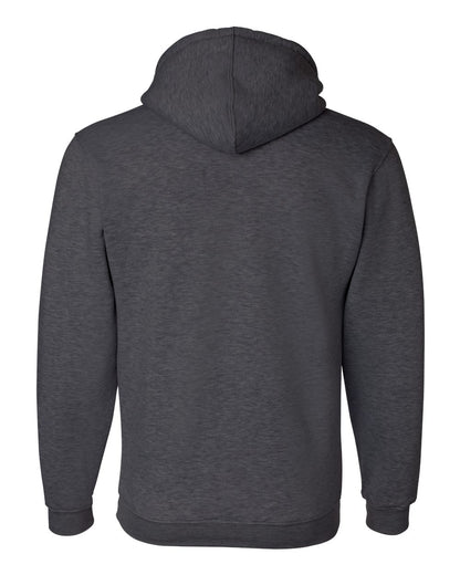 Bayside USA-Made Hooded Sweatshirt 960 #color_Charcoal Heather