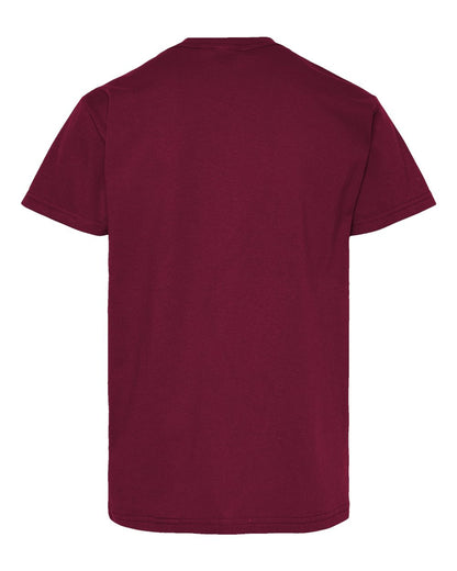 Hanes Essential-T Youth T-Shirt 5480 #color_Athletic Cardinal