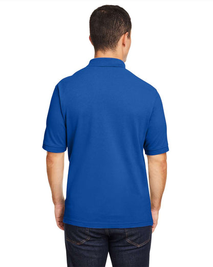 Harriton Men's Pique Polo M200 #colormdl_True Royal