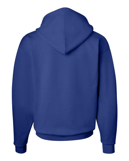 Hanes Unisex EcoSmart® Hooded Sweatshirt P170 #color_Deep Royal
