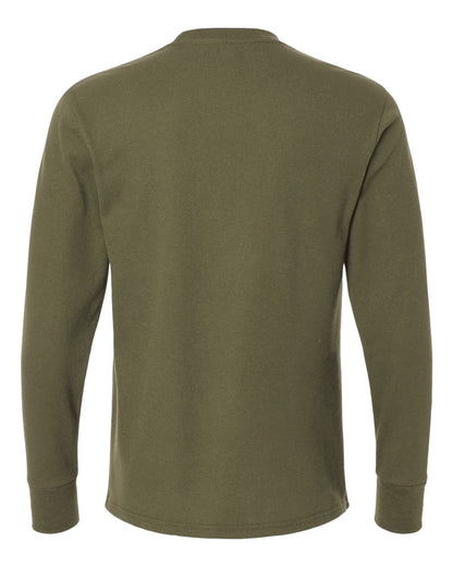 Next Level Unisex Ideal Thermal Long Sleeve T-Shirt 8211 #color_Military Green