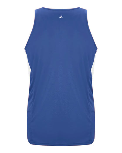 Alleson Athletic Youth Stride Singlet 2667 #color_Royal/ White