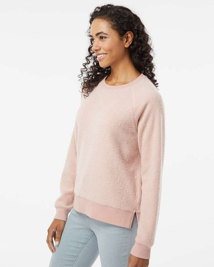 Boxercraft Women's Fleece Out Pullover K01 #colormdl_Blush