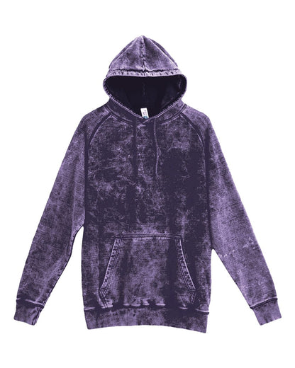 Lane Seven Unisex Vintage Raglan Hooded Sweatshirt LST004 #color_Cloud Purple