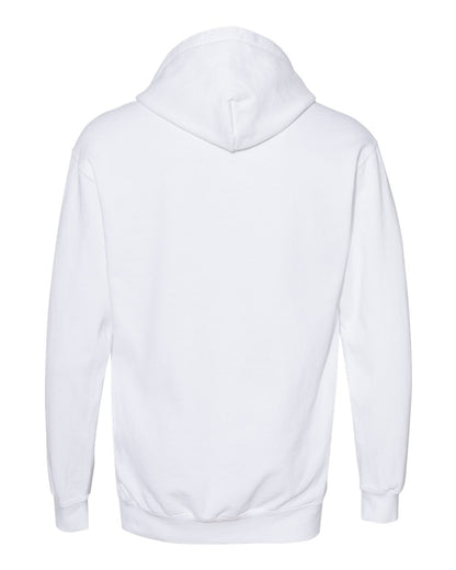 Comfort Colors Unisex Garment-Dyed Hooded Sweatshirt 1567 #color_White