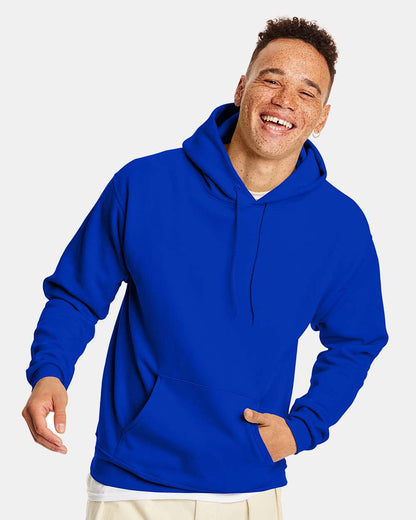 Hanes Unisex EcoSmart® Hooded Sweatshirt P170 #colormdl_Athletic Royal