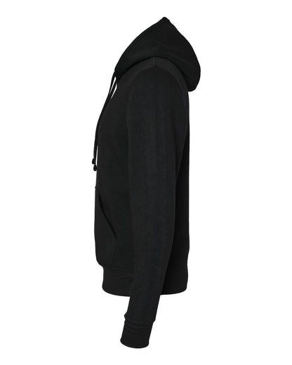 J. America Men's Cloud Fleece Hooded Sweatshirt 8620 #color_Black