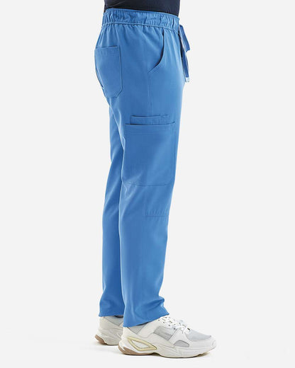 Onna Men's Relentless Stretch Cargo Scrub Pants NN500 #colormdl_Ceil Blue