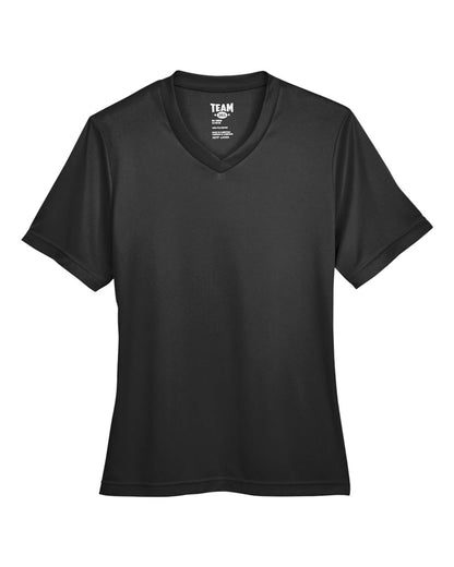 Team 365 Women's Zone Performance T-Shirt TT11W #color_Black