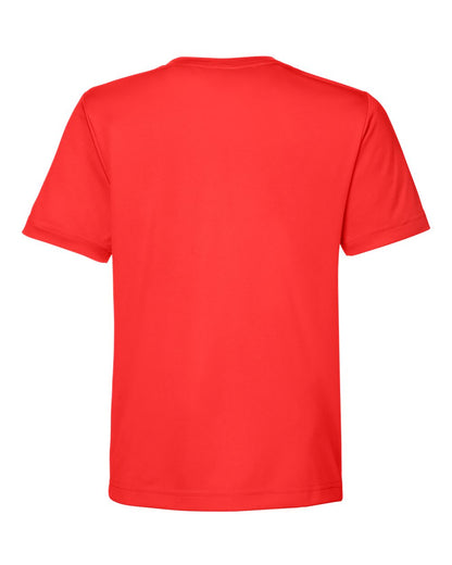 CORE365 Youth Capital Performance T-Shirt CE10Y #color_Marina Red