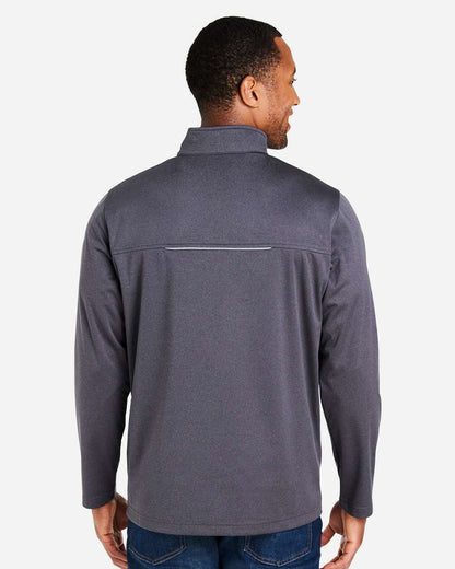 CORE365 Men's Techno Lite Three-Layer Knit Tech-Shell CE708 #colormdl_Carbon Heather