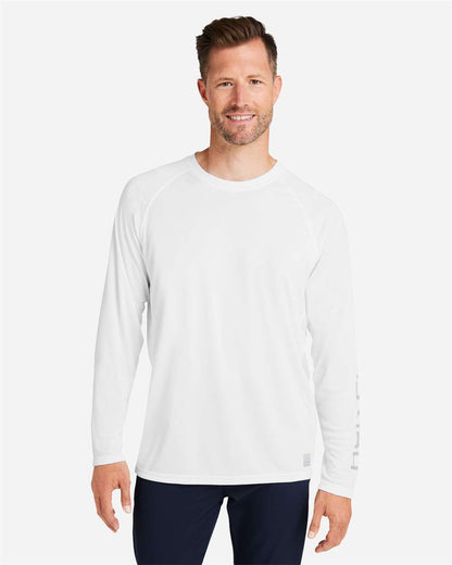 HUK Men's LoPro Pursuit Long Sleeve T-Shirt H12L009 #colormdl_White