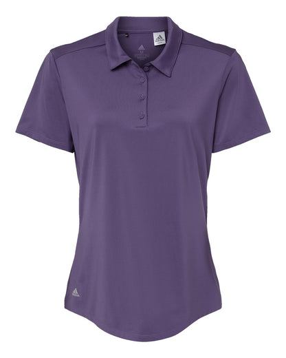 Adidas Women's Ultimate365 Solid Polo A515 #color_Tech Purple