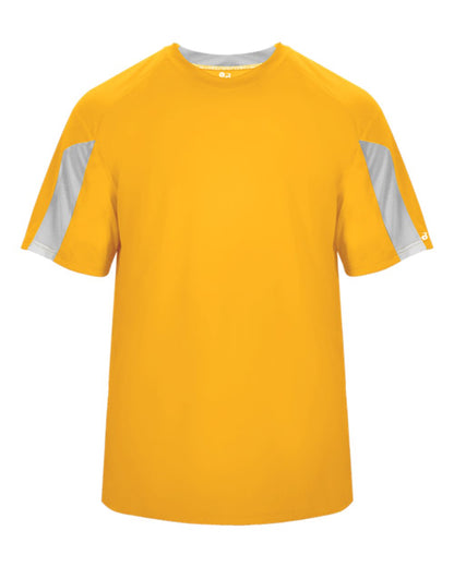 Badger Men's Striker T-Shirt 4176 #color_Gold/ White