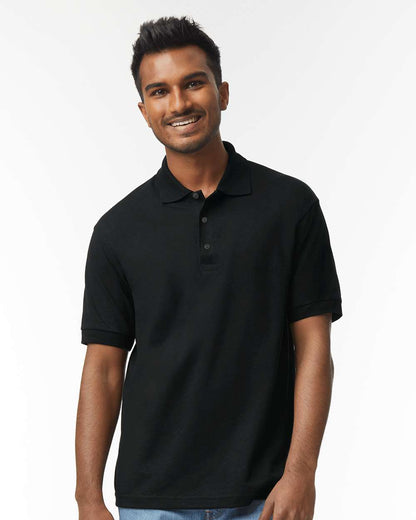 Gildan Unisex DryBlend® Jersey Polo 8800 #colormdl_Black