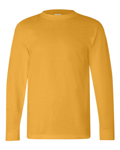 Bayside USA-Made Long Sleeve T-Shirt 6100 #color_Gold