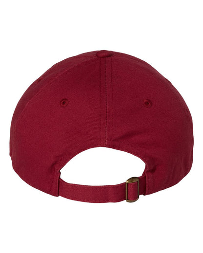 Valucap Bio-Washed Classic Dad Hat VC300A #color_Cardinal
