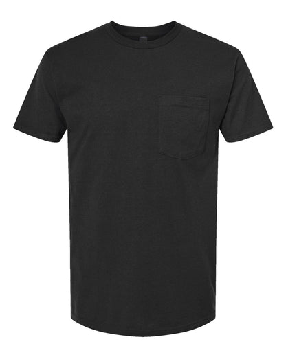 Tultex Heavyweight Jersey Pocket T-Shirt 293 #color_Black