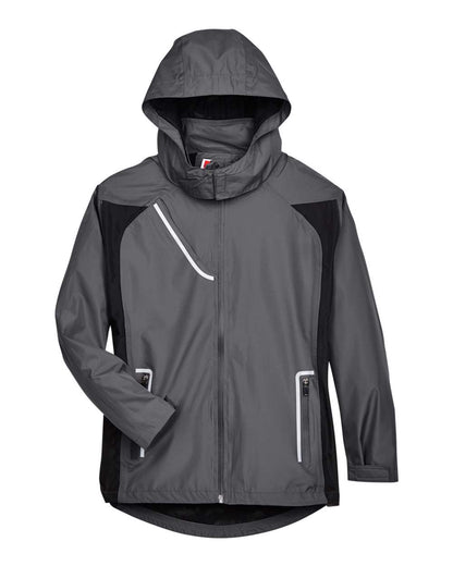 Team 365 Women's Dominator Waterproof Jacket TT86W #color_Sport Graphite
