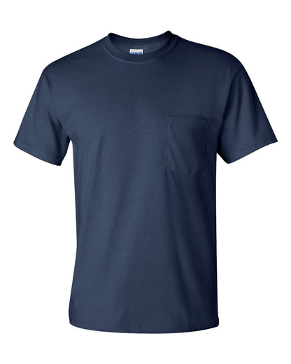Gildan Unisex Ultra Cotton® Pocket T-Shirt 2300 #color_Navy