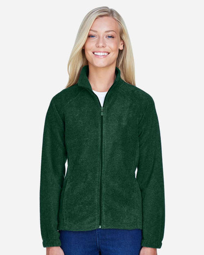 Harriton Women's Full-Zip Fleece M990W #colormdl_Hunter