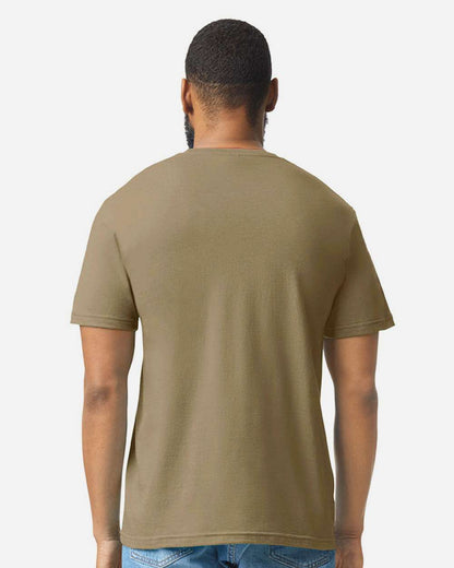 Gildan Unisex Softstyle® CVC T-Shirt 64000CVC #colormdl_Dune Mist