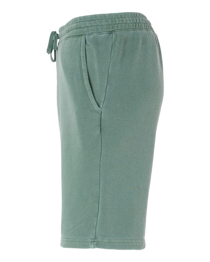 Independent Trading Co. Unisex Pigment-Dyed Fleece Shorts PRM50STPD #color_Pigment Alpine Green