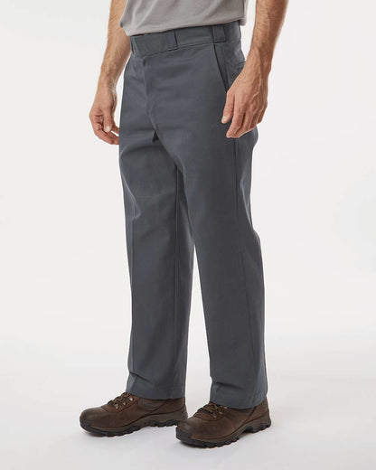 Dickies Unisex Industrial 874® Work Pants P874 #colormdl_Charcoal - 37 Unhemmed
