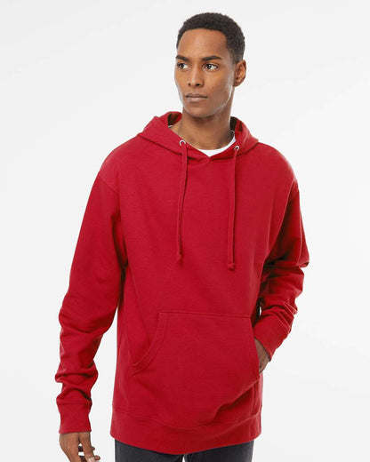 Independent Trading Co. Unisex Midweight Hooded Sweatshirt SS4500 #colormdl_Red